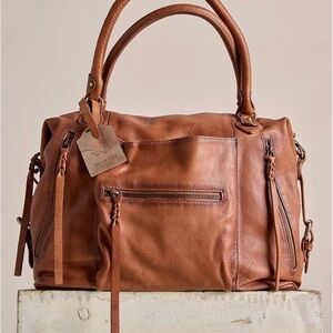 Brown Leather Handbag